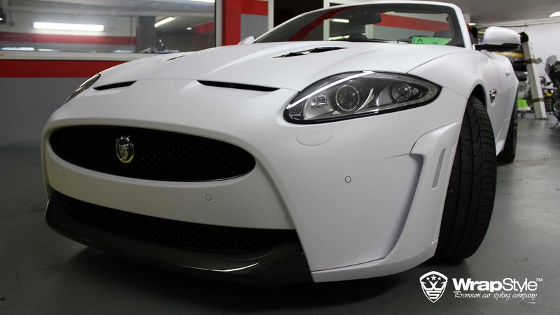 Jaguar - White Matt wrap