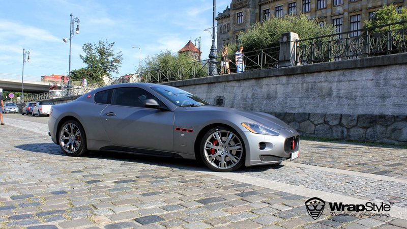Maserati GranTurismo - Anthracite Matt wrap