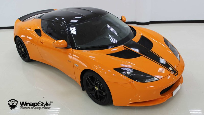 Lotus Evora - Orange Gloss wrap - cover small