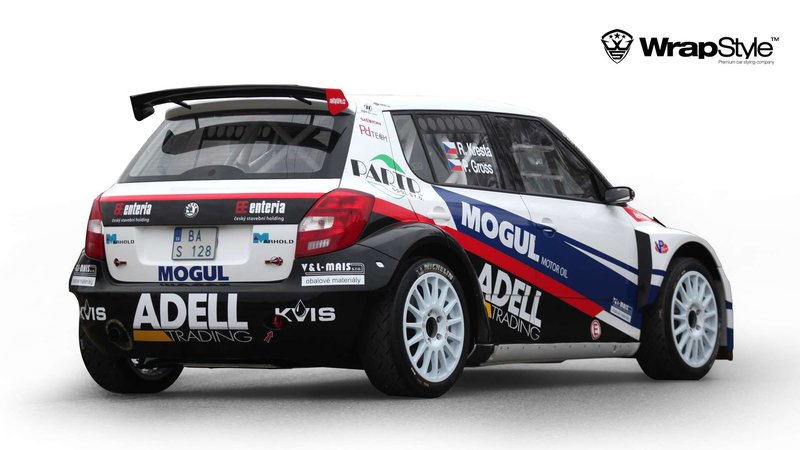 Škoda Fabia s2000 - Kresta Rallye design
