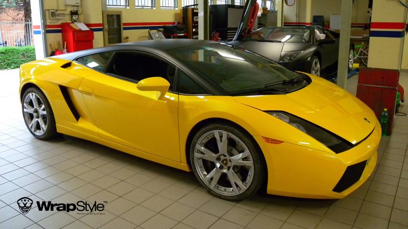 Lamborghini Galardo - Yellow Gloss wrap - cover small
