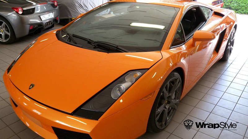 Lamborghini Galardo - Orange Gloss wrap - cover small