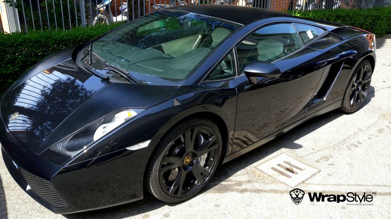 Lamborghini Galardo - Black Gloss wrap