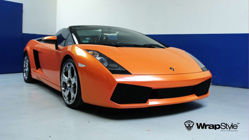 Lamborghini Galardo - Grapefruit Orange wrap