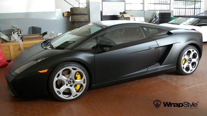 Lamborghini Galardo - Black Matt wrap - cover small