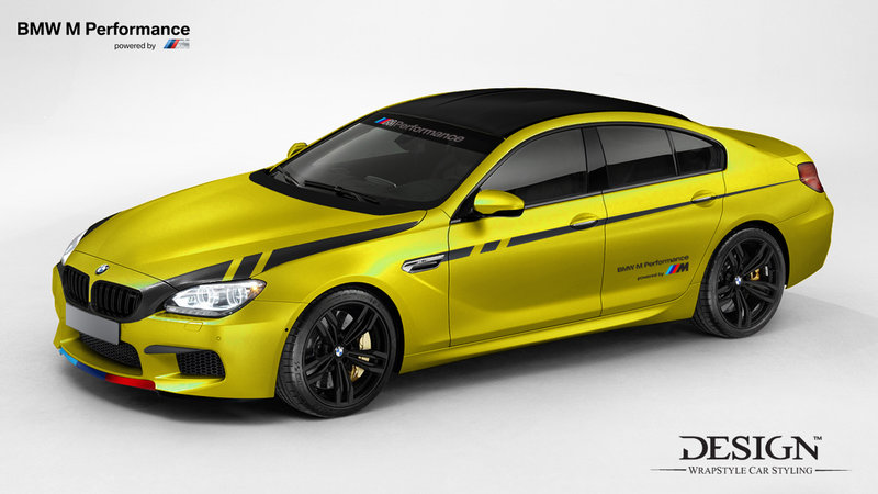 BMW M6 - Stripes design