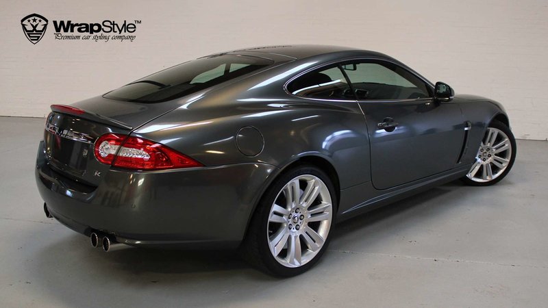 Jaguar XKR - Grey Gloss wrap