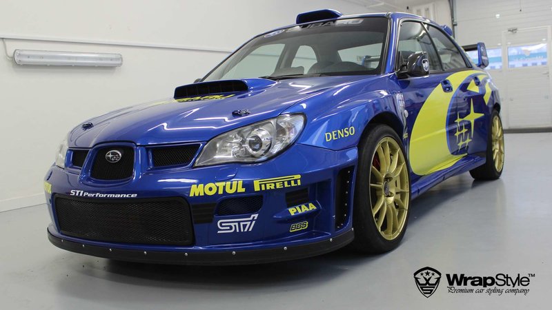 Subaru WRC - Racing design