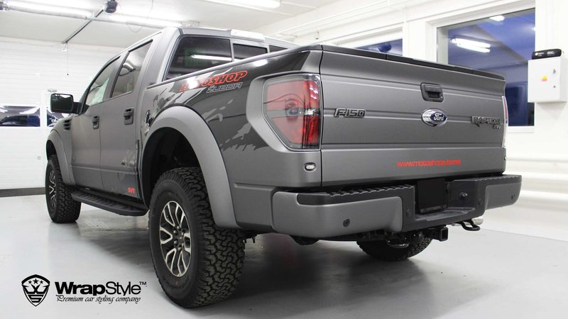 Ford Raptor - Gray Matt wrap