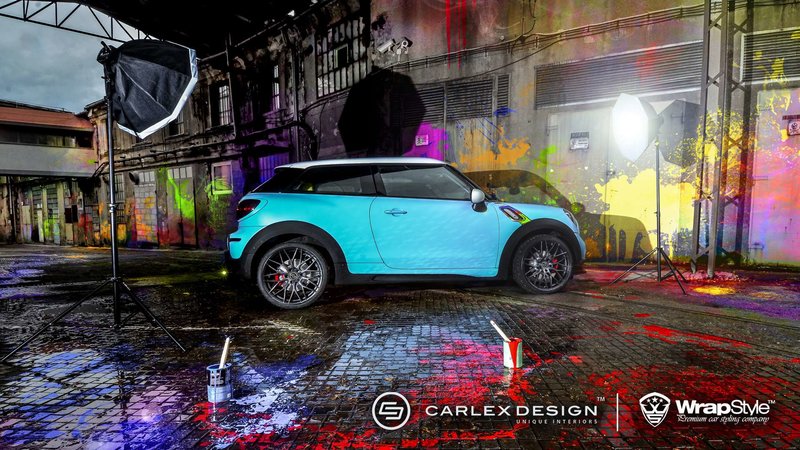 Mini Cooper - Painter Carlex design