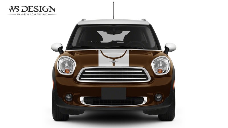 Mini Countryman - Stripes design