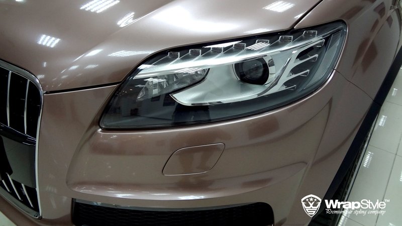 Audi Q7 - Bronze Gloss wrap