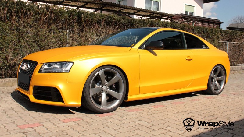 Audi A5 - Heatwave Matt wrap