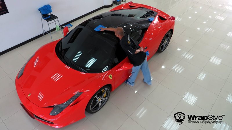 Ferrari 458 - Ceramic Pro wrap
