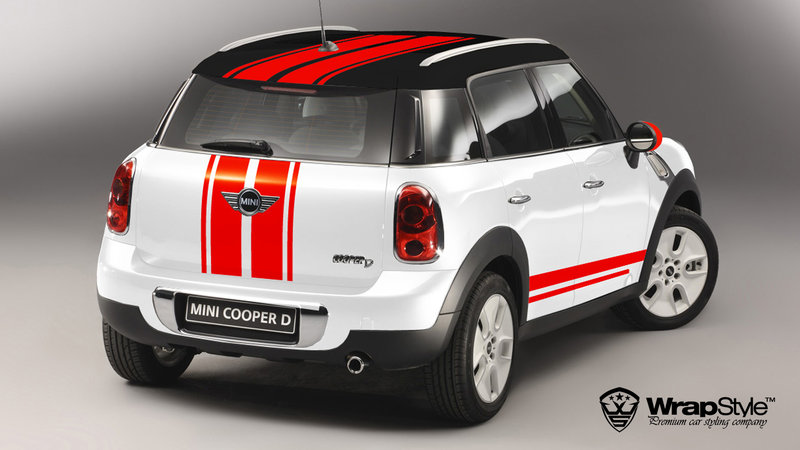 Mini Cooper - Stripes design