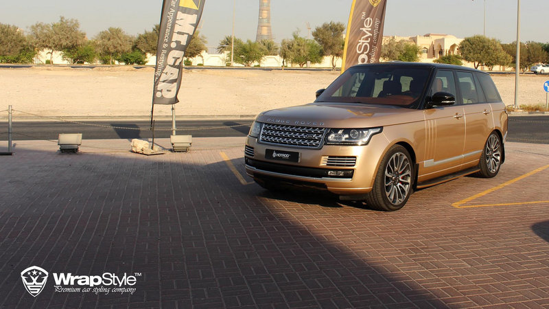 Range Rover - Ashen Beige Metallic wrap