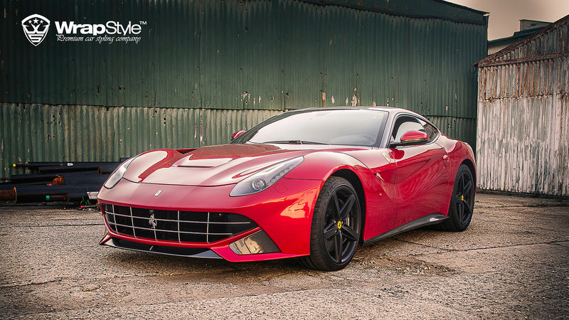 Ferrari Berlinetta - Red Gloss wrap