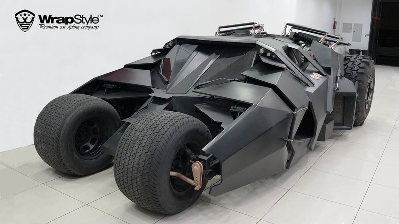 Batman Vehicle - Black Matt wrap