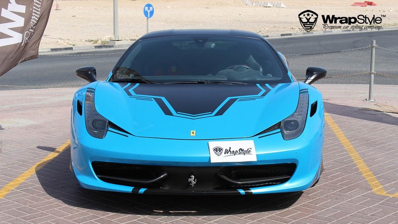 Ferrari 458 Italia - Shapes design