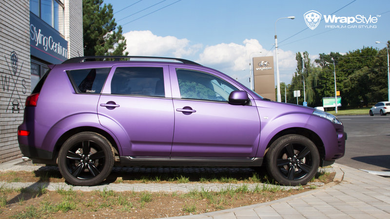 Peugeot 4007 - Purple Metallic Matt wrap - cover small