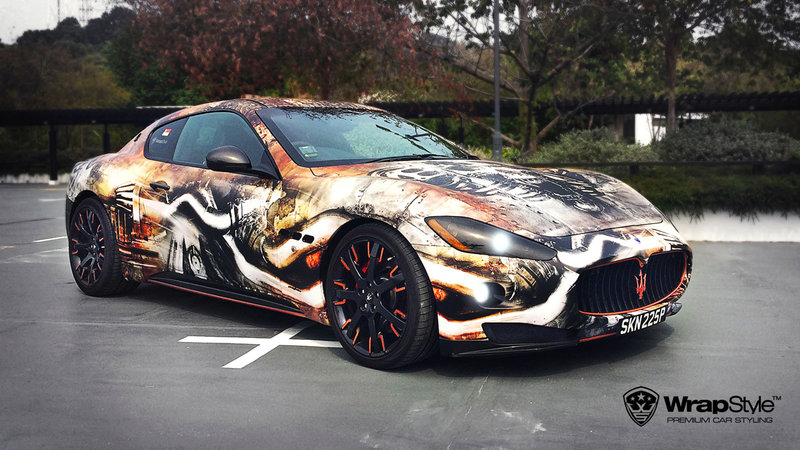 Maserati GranTurismo - Future Rust design