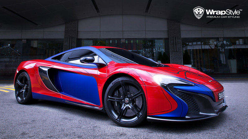 McLaren 650 - Spiderman Wrap