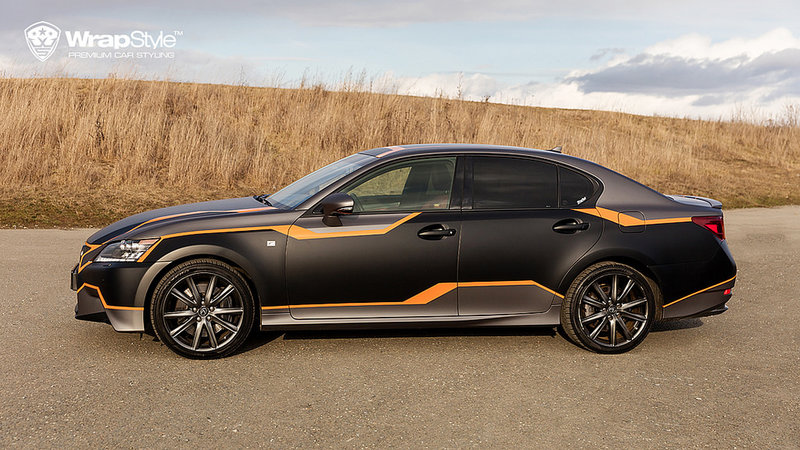 Lexus GS450 - Stripe design