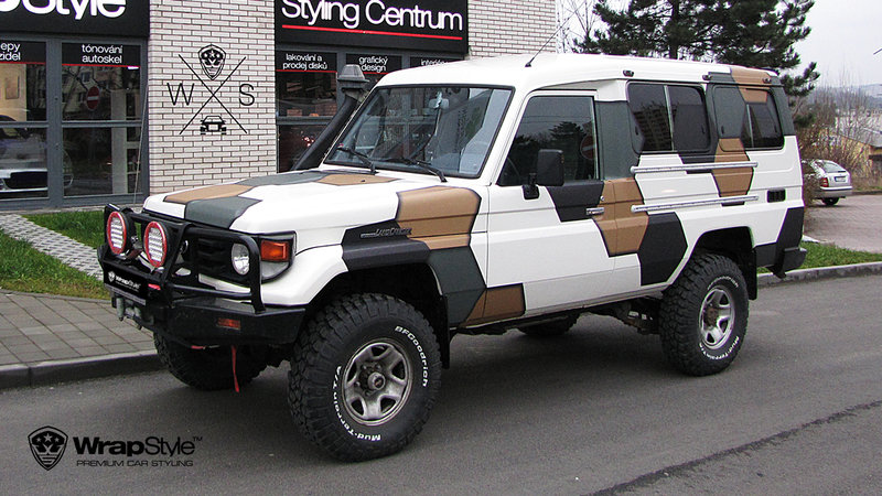 Toyota Land Cruiser - Camo design