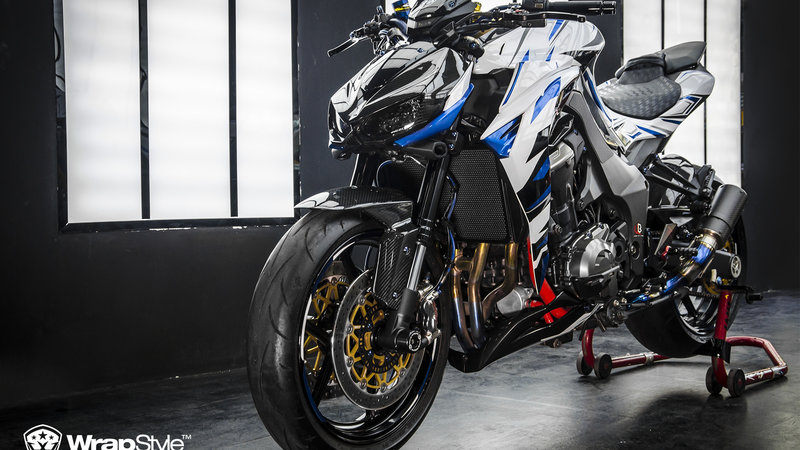 Kawasaki Z1000 - Shapes design