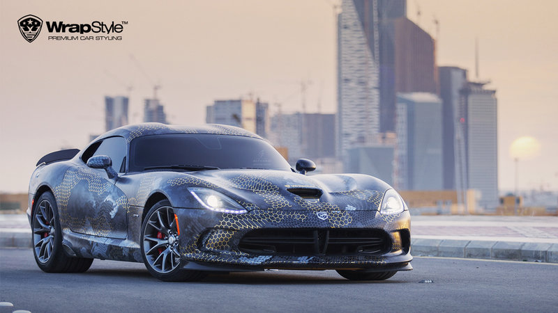 Dodge Viper - Snake Camo design