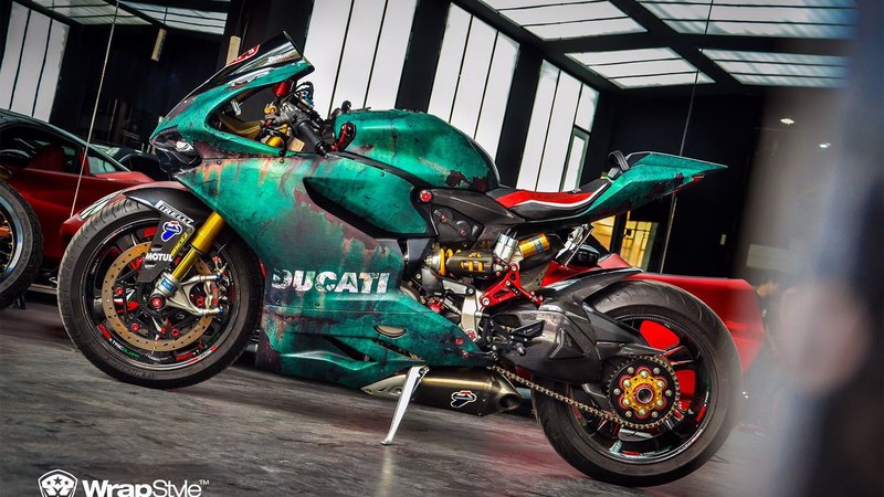 Ducati 1199s - Rusty design
