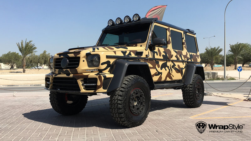 Mercedes Benz G 500 Mansory - Camo design