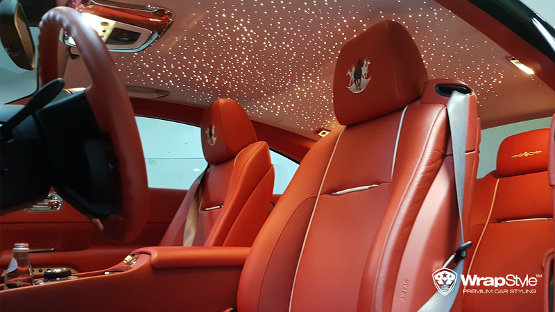 Rolls-Royce Wraith - Black Gloss wrap