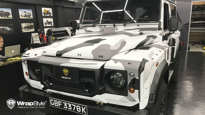 Land Rover Defender - Camo design