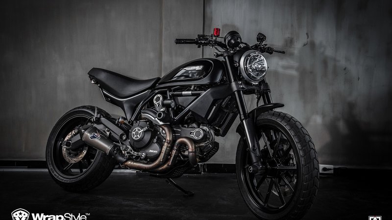 Ducati Scrambler - Black design