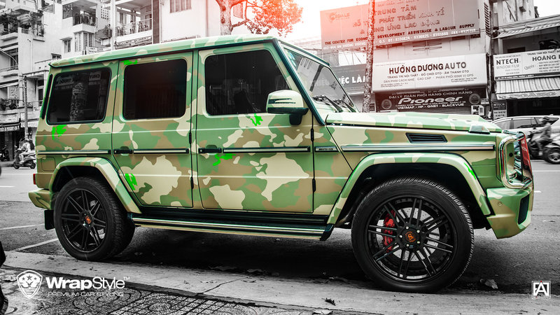 Mercedes G63 - Camo design