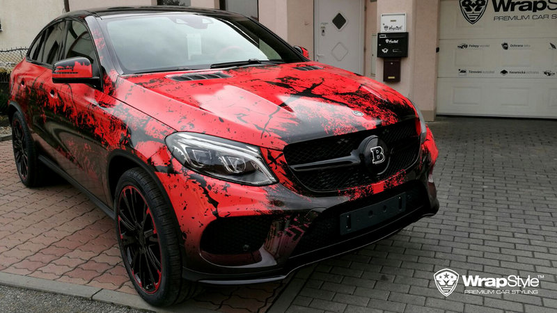 Mercedes GLE - Zombie design