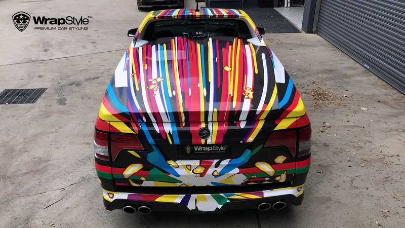 HSV Maloo - Colorful Stripes design