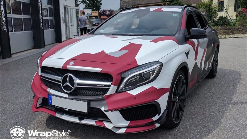 Mercedes GLA AMG - Camo design