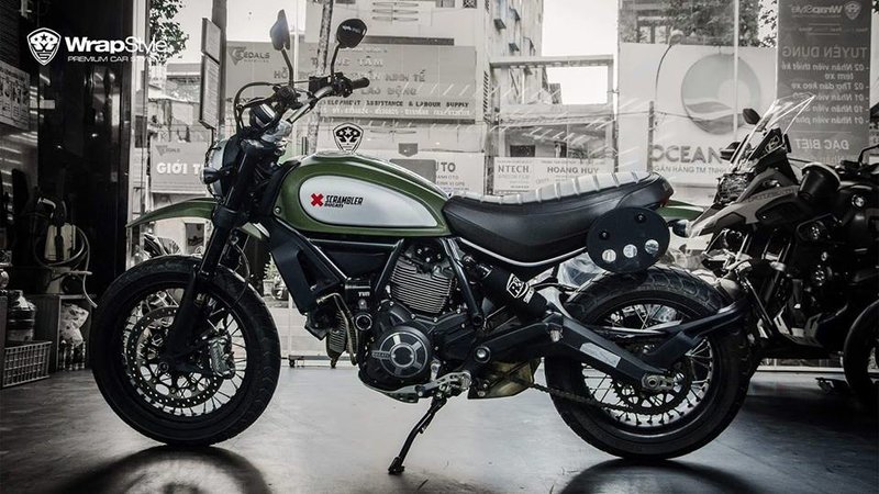 Ducati Scramber - Military design