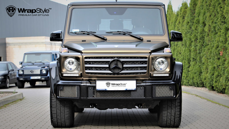 Mercedes G - Bond Gold wrap - cover small