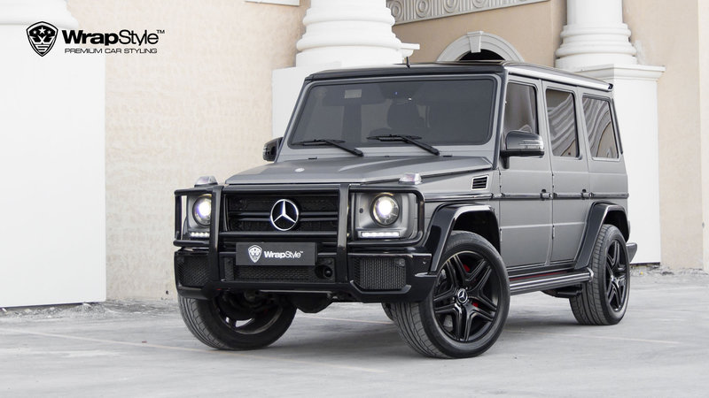 Mercedes G - Grey Matt wrap