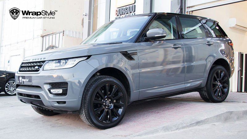 Range Rover Sport - Grey Gloss wrap - cover small