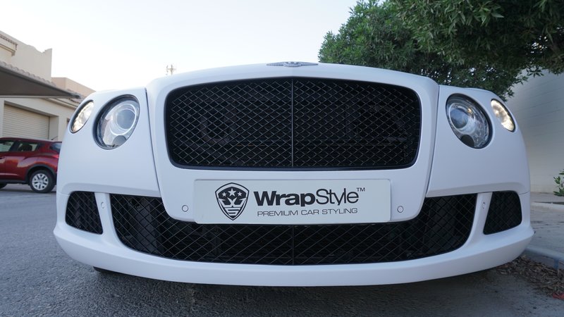 Bentley Continental  - White Matt wrap - img 5 small