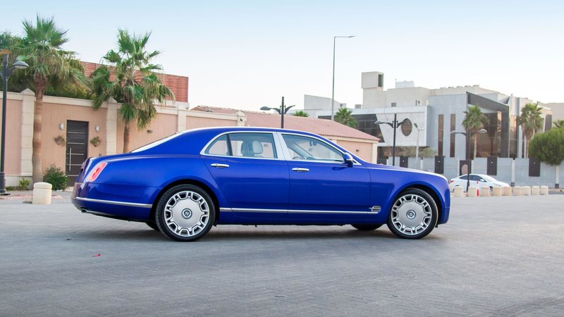 Bentley Flying Spur - Blue Gloss wrap - img 2 small