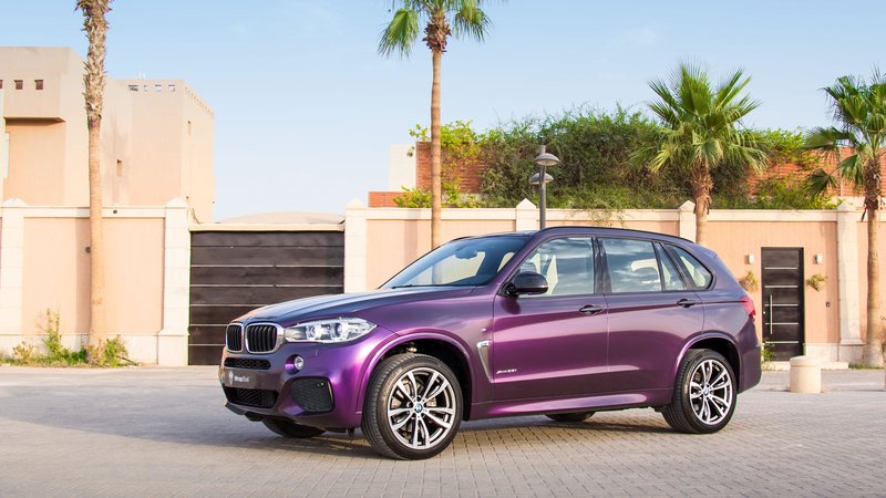 BMW X5 - Colorflow Gloss wrap - cover small