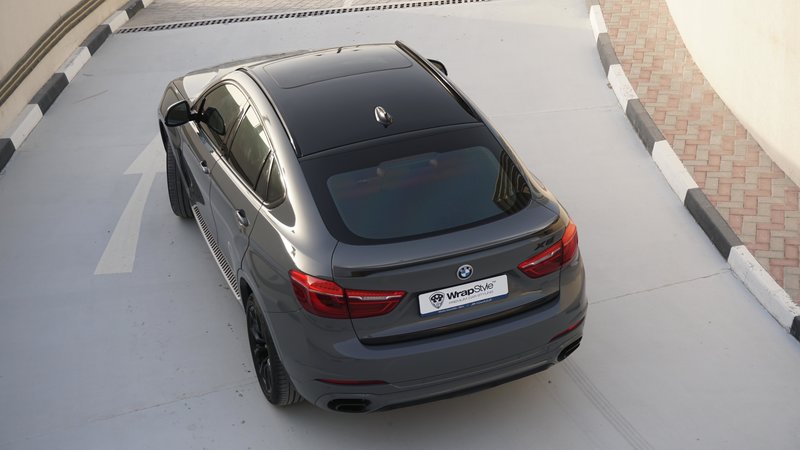 BMW X6 - Dark Grey Gloss wrap - img 1 small