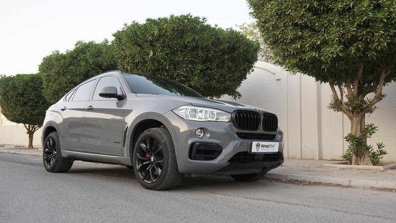 BMW X6 - Dark Grey Gloss wrap - img 4 small