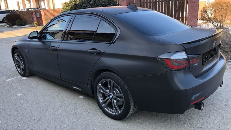 BMW 340 - Brushed Black wrap - img 2 small