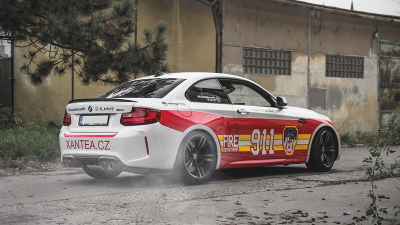 BMW M2 / BMW 535i - Dubai Police / New York Fire Department Wrap - img 5 small